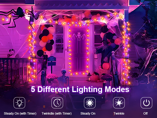 halloween lights battery operated