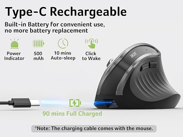 ergonomic mouse wireless