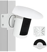 Camera Wall Corner Mount and Rain Cover Compatible with Ring Outdoor Cam Plus, Stainless Steel Co...