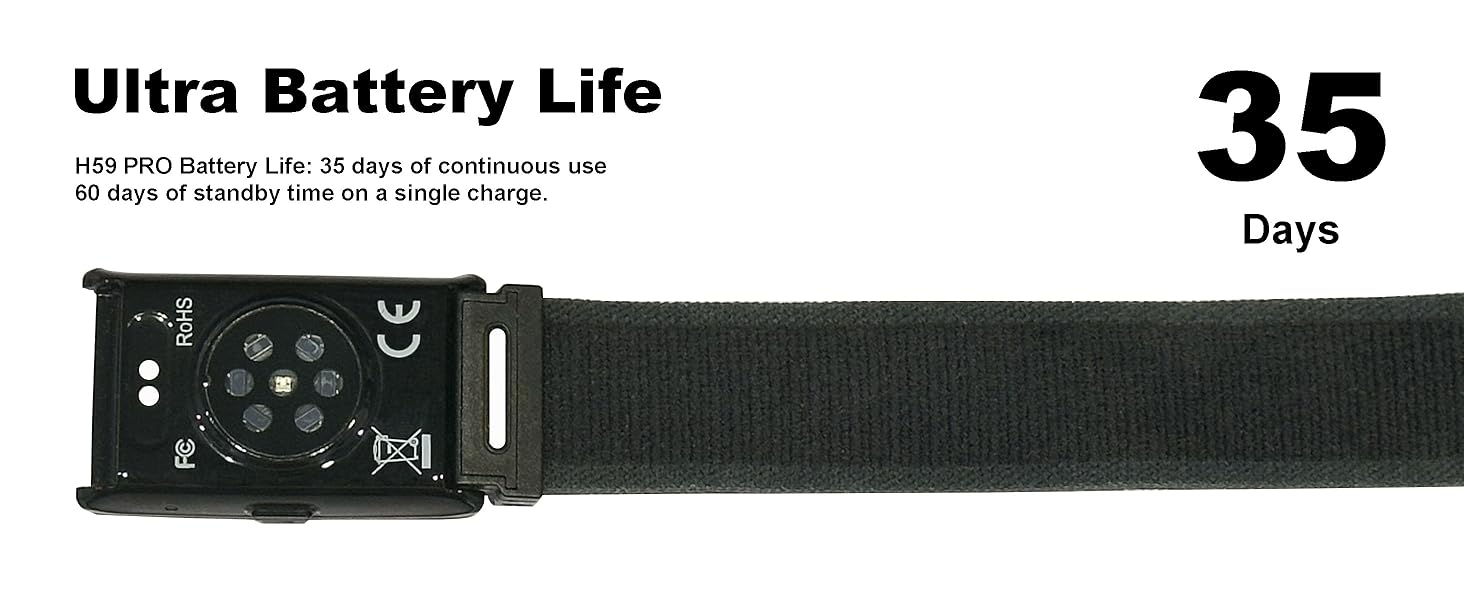 MIDDOW Smart Bracelet for Men Women, Screen-Free Fitness Tracker, No Subscription