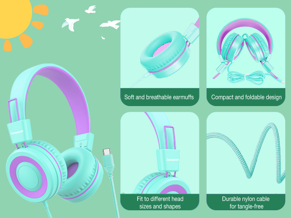 toddler headphones usb c