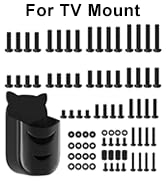 Universal TV Mount Screws Kit for Samsung TCL Hisense LG Vizio Onn Sony Toshiba Insignia Westingh...