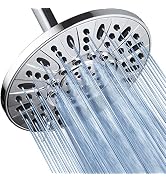 AquaDance High Pressure 6-Setting, 7" Rainfall Shower Head – Tested to Meet US Quality Standards,...