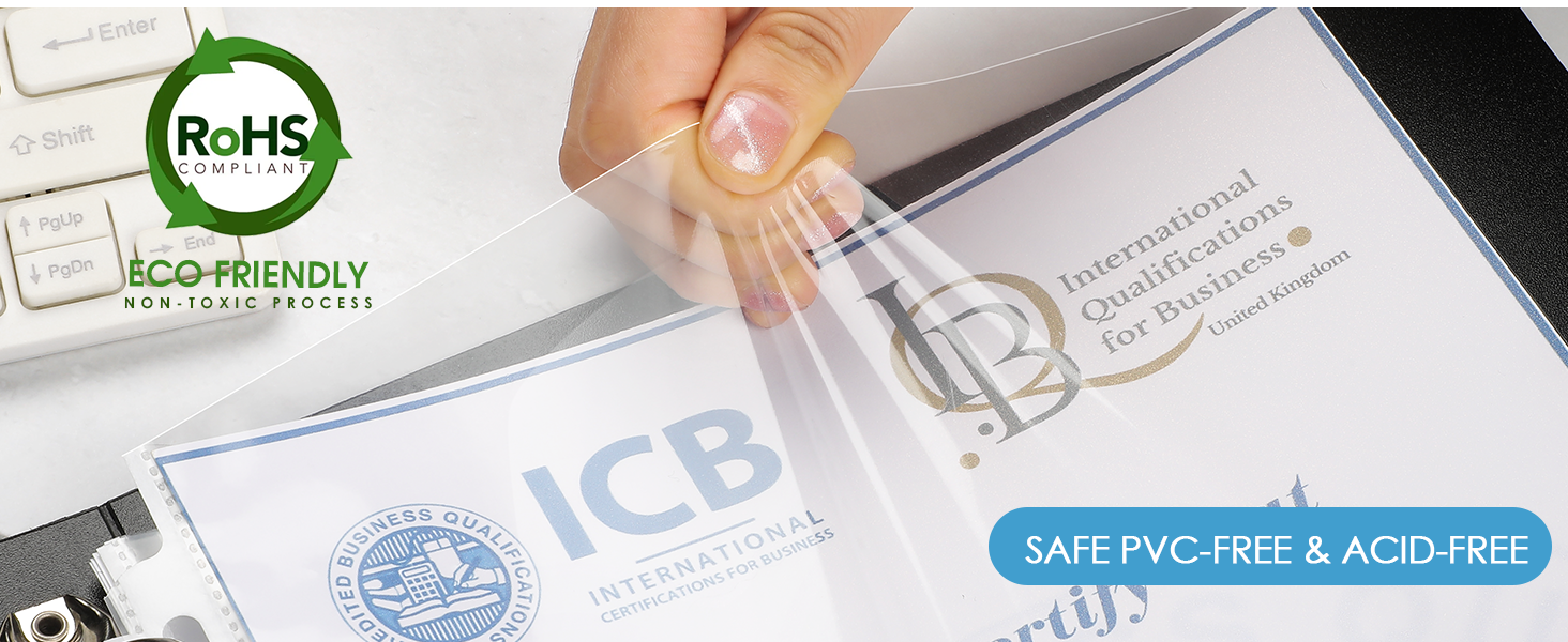 Sheet Protectors