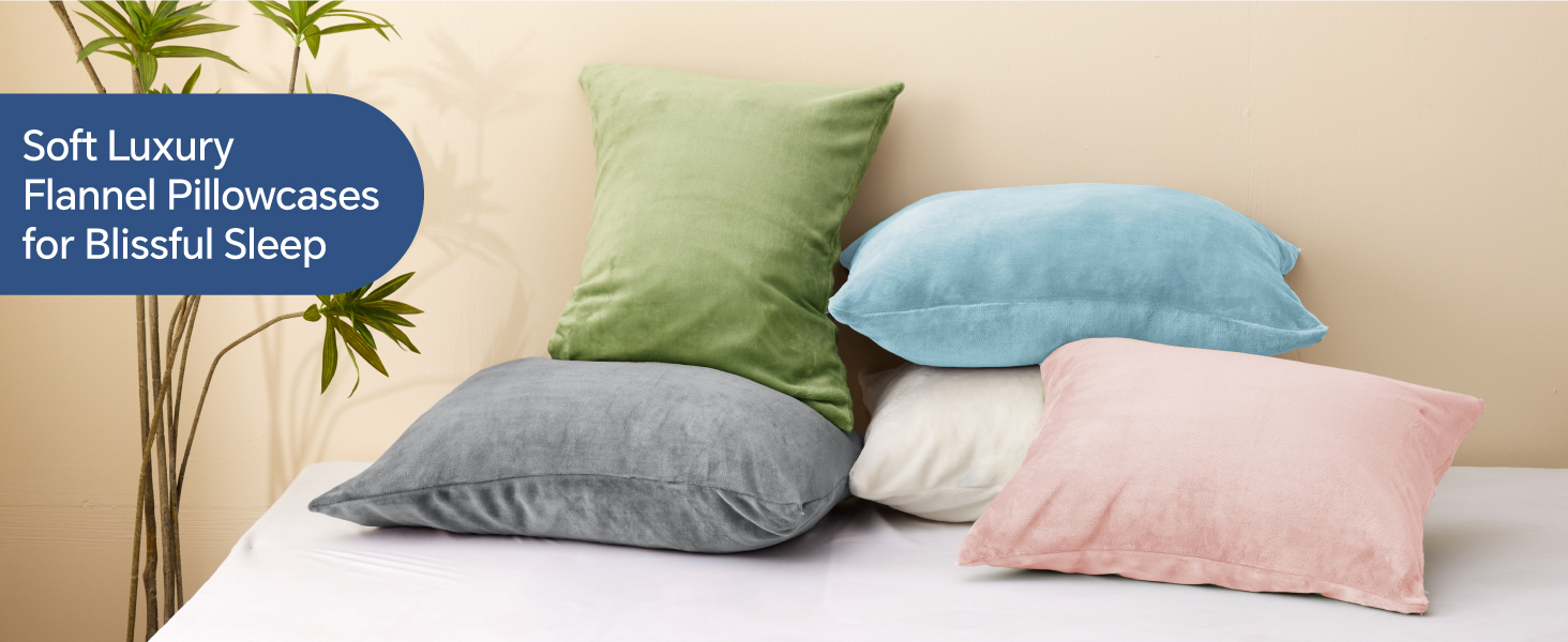 flannel pillowcases