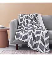 VENTIMI Heated Blanket Electric Throw, Electric Blanket with 10 Heating Levels & 1-12 Hours Auto ...