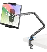 Urmust Portable Monitor Stand 15.6", iPad Stand for Desk, Portable Monitor Holder up to 18.5" Hol...