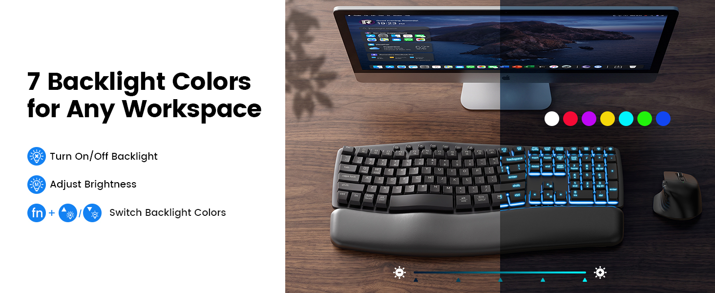 Backlit keyboard