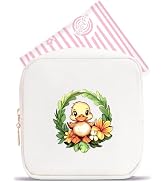 BJDAMAI Duck Mini Makeup Bag, Duck Gift For Women Girls, Cute Portable Zipper Pouch Cosmetic Bag ...