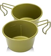 Camping Sierra Cup, 0.3mm Thickened 18/10 Stainless Steel Stackable Coffee Mugs, 200ml Portable S...