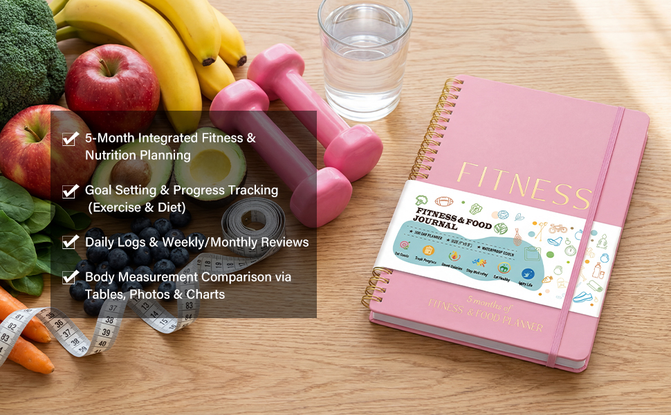 Fitness Food Journal for Women