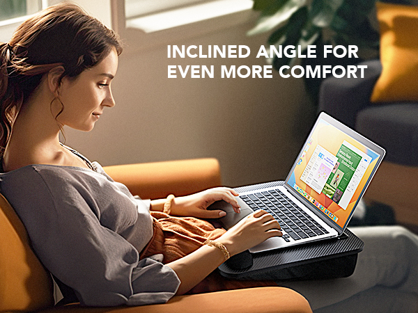 HNLD12B laptop lap desk lap desk with cushion laptop stand for bed for adults