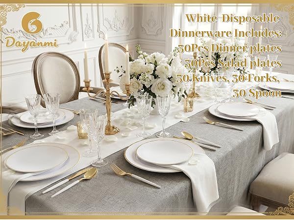 plastic plates for party