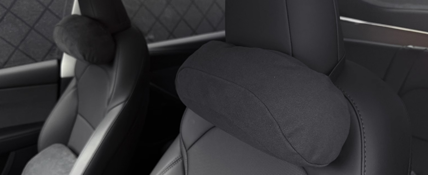 tesla premium headrest tesla x headrest pillow tesla white seat head cushion tesla seat head rest