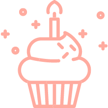 birthday cupcake