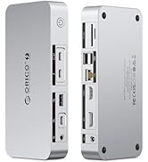 ORICO Thunderbolt 4 Dock,40Gbps 12-in-1 HUB Docking Station Support Single 8K/Dual 4K and Daisy C...