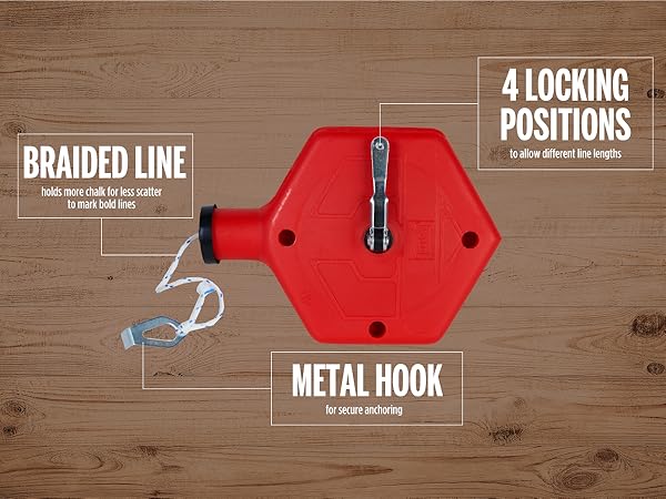 chalk line tool powder blue string for reel red white lines marker construction tools para roofing