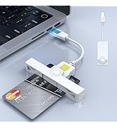 Mini Fold CAC Card Reader, DOD Military USB Common Access CAC Card Reader USB CAC Reader Smart Ca...