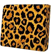 LEIWEIHOPE Leopard Print Seat Cushion Cover, Stretch Sofa Cushion Slipcover with Elastic Bottom, ...