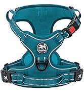 PoyPet No Pull Dog Harness, No Choke Reflective Dog Vest, Adjustable Pet Harnesses with Easy Cont...