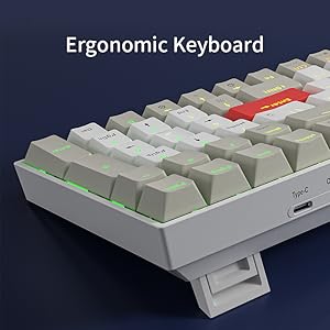 ergonomic gaming keyboard