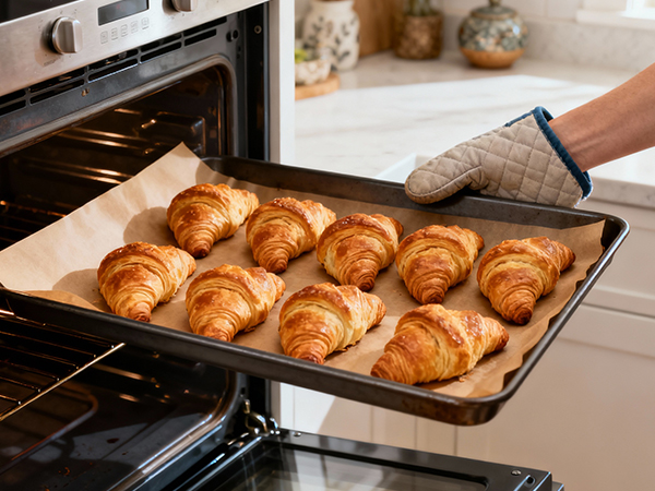 parchment paper baking bread