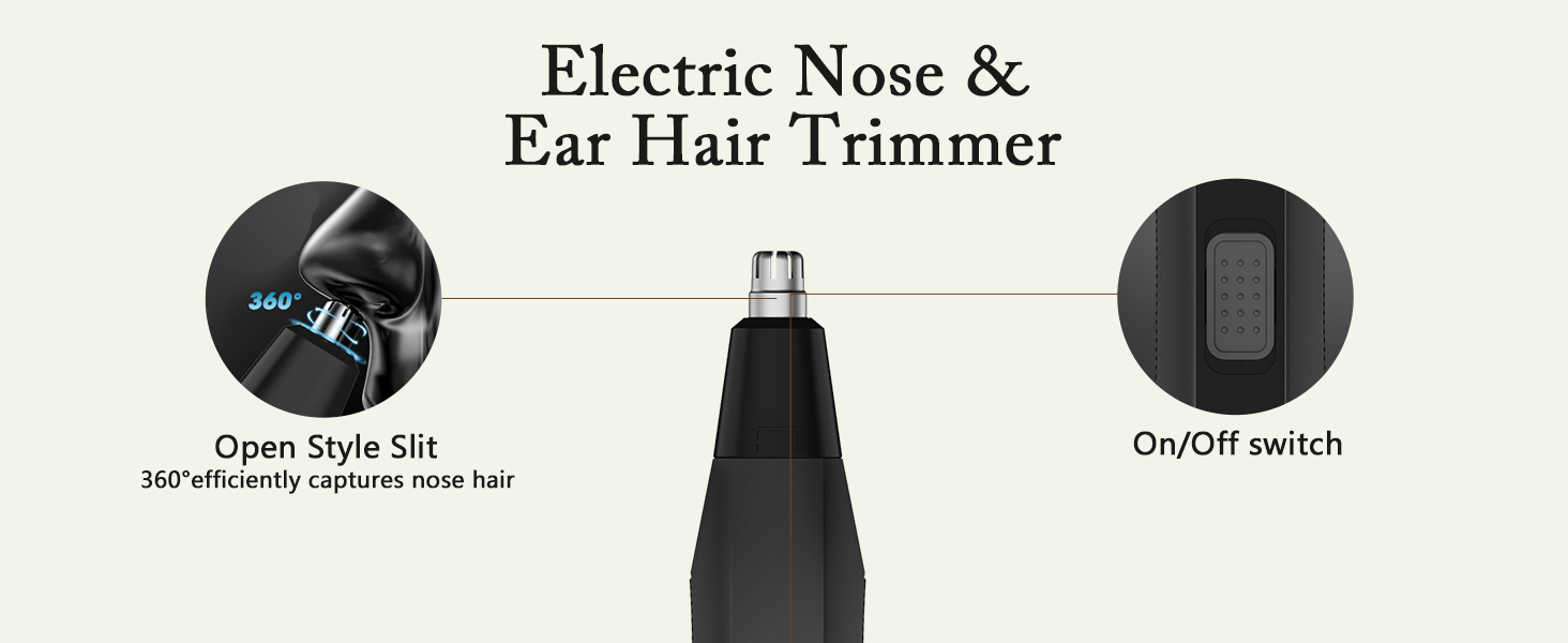 mens nose hair trimmer