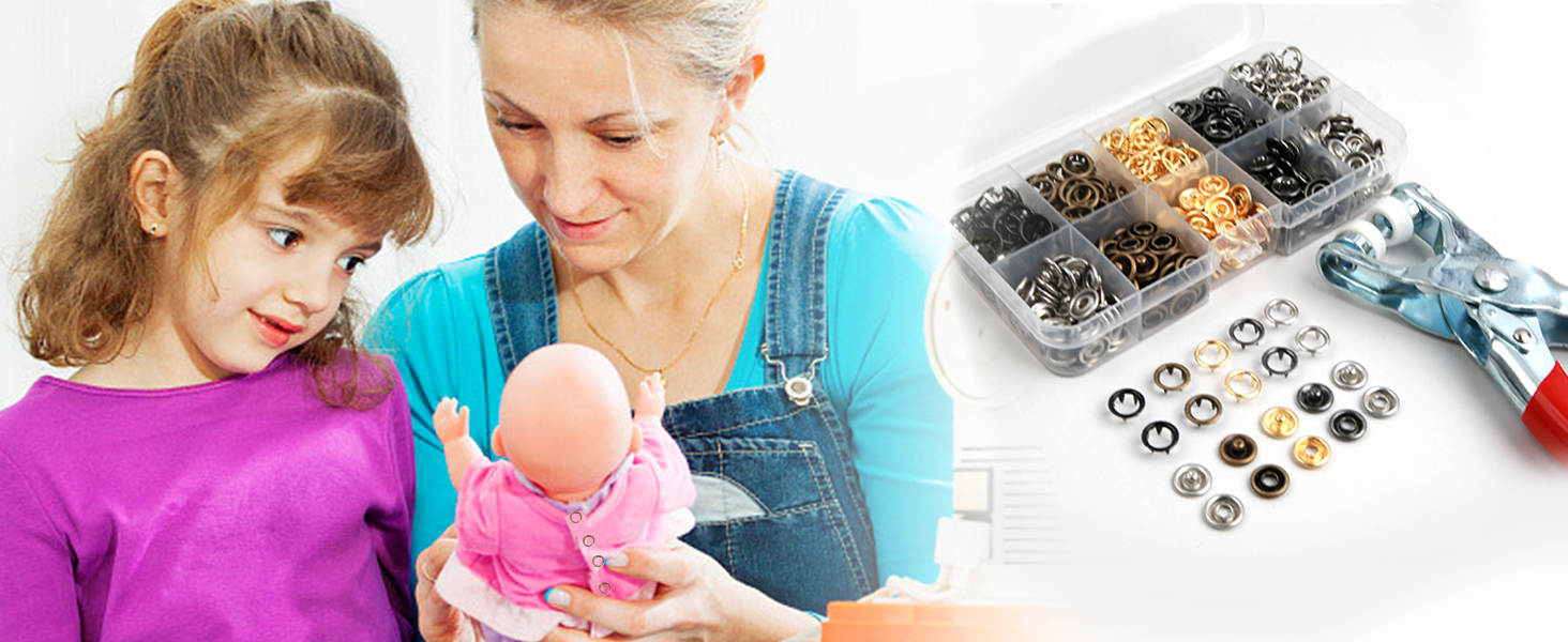 Snap Fasteners Kit