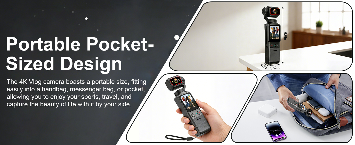 portable video camera- take it anytime, anywhere