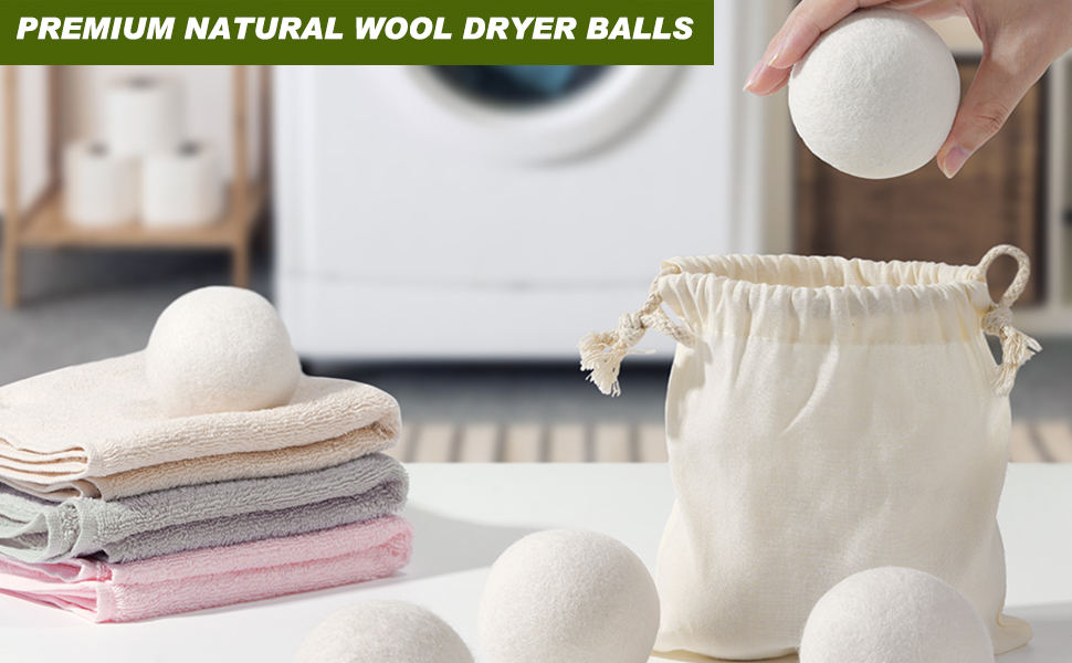 Wool Dryer Balls Reusable