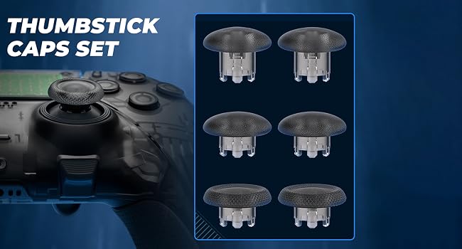 eXtremeRate Beyond-ARC Full Set Shell Buttons Compatible with p s 5 Edge Controller