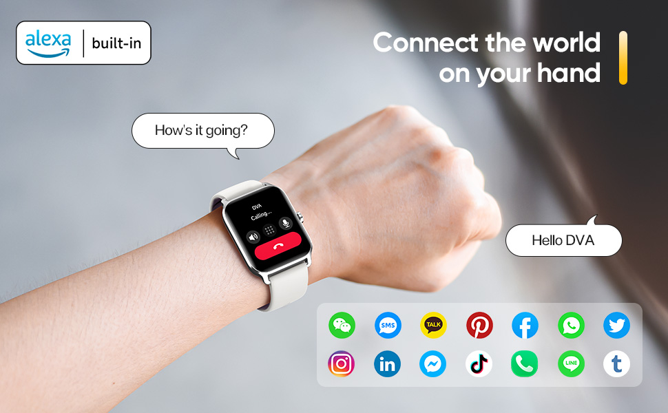 smart watch with text and call