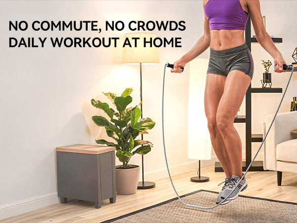 weighted jump rope for women