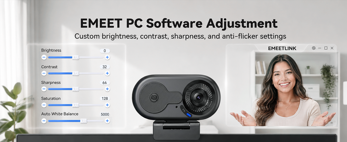 EMEETLINK software camera for PC