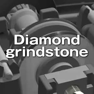 diamond grindstone for sharpening steel and ceramic knives