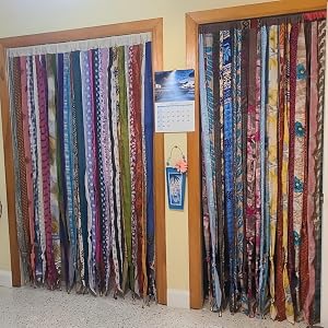 Hippie Bohemian Room Divider Light-Filtering Living Room Boho Curtains