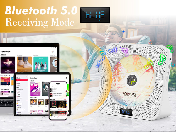 Portable CD Player with Speakers