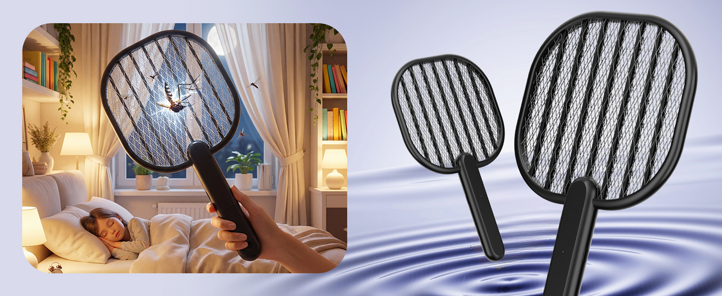 electric fly swatter racket