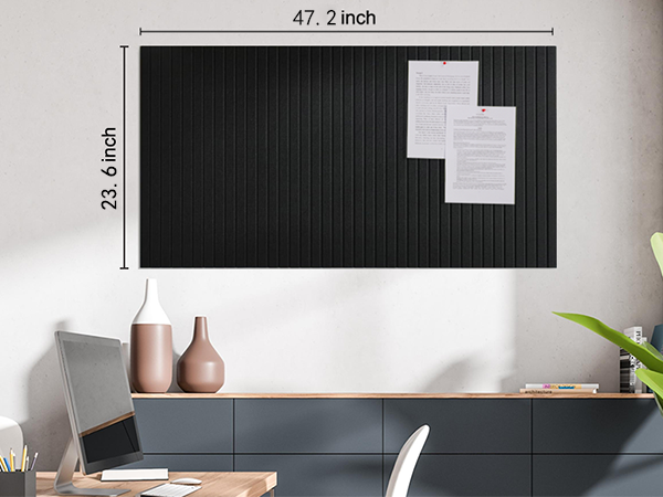 48×24 cork board for walls
