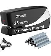 Coruscant Electric Stapler, Automatic Stapler, Heavy Duty,25 Sheet, Store 210 Staples,Including 2...