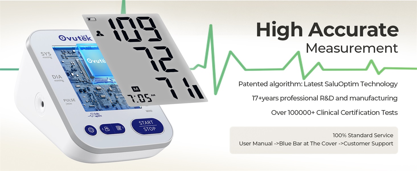 OVUTEK blood pressure monitor