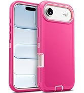 Jelanry Case for Apple iPhone Air 5G 6.5-inch 2025, Heavy Duty Rugged & Dual-Layer Shockproof Dro...