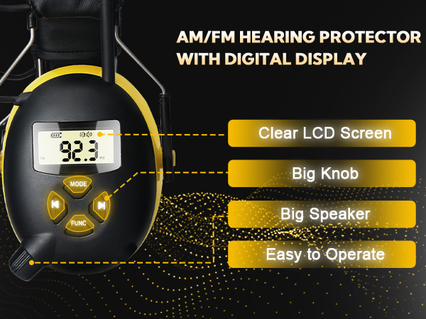 AM/FM Radio Headphones