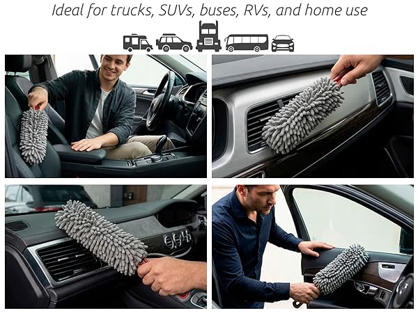 automotive microfiber brush