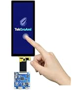 TekGroAml 6.2 Inch Capacitive Touch LCD Display,Mini H/D Controller Board | 430 cd/m2,360x960 Scr...