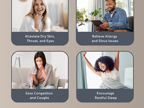 breathe a sigh of relief, alleviate dry skin
