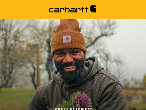 Iconic Carhartt beanies are crafted to last and designed for maximum warmth.