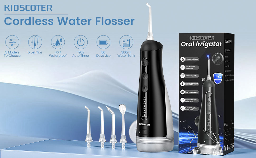 water flosser teeth cleaning dental toothbrush electric oral pik