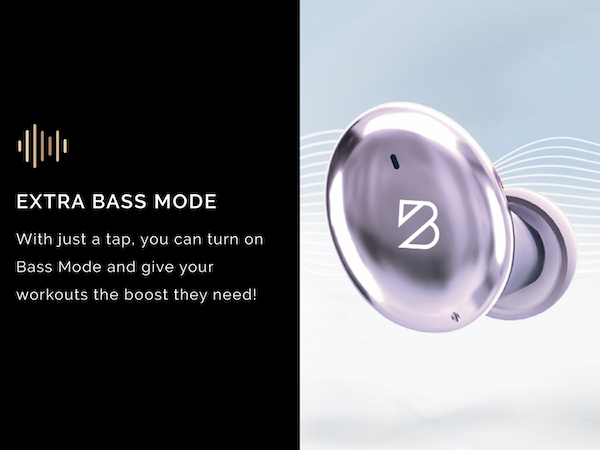 bass earbuds wireless purple wireless earbuds in ear bluetooth headphones workout headphones women