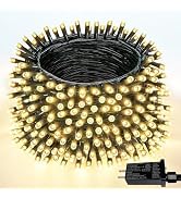 99FT 300 LED Christmas Decoration Lights Outdoor/Indoor, Memory Function & Timer & 8Modes, UL Cer...